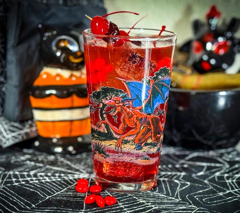 Jersey Devil Pint Glass