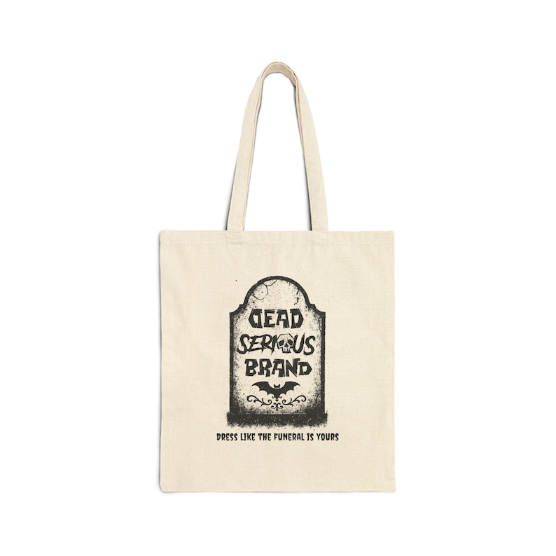 Gothic Canvas Tote: 