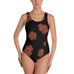 Maillot de bain une pièce noir Hau