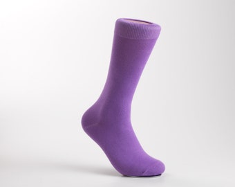 David's Bridal match Wisteria specialty color Grooms socks