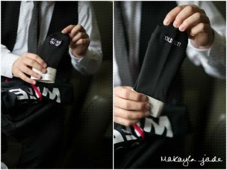 Grooms Socks In Case You Get Cold Feet Wedding Gift Idea image 1