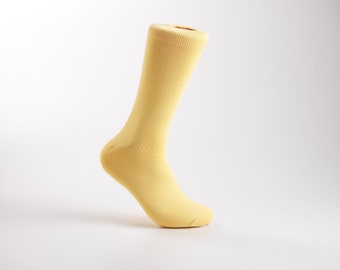 David's Bridal match Canary  specialty color youth socks