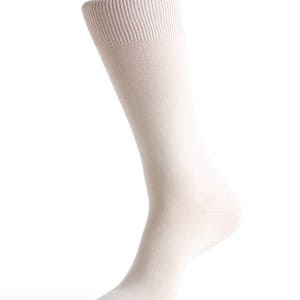 LINEN specialty color grooms socks, groomsmen socks, wedding gift, bridal party, dress socks image 1