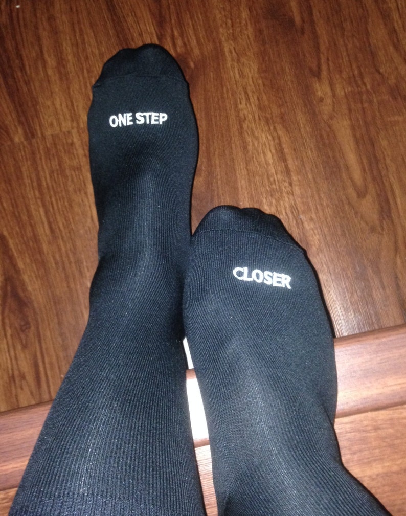 Grooms Socks One Step Closer Twilight Saga, A Thousand Years, Christina Perri, Wedding gift, Groom Gift image 3