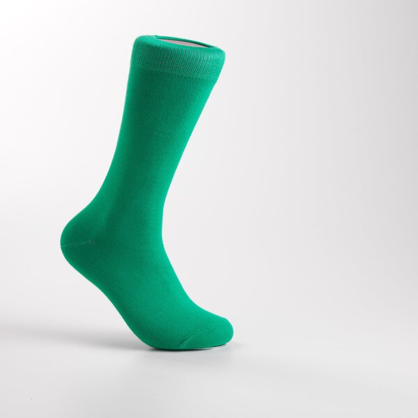 Emerald Green Socks Etsy