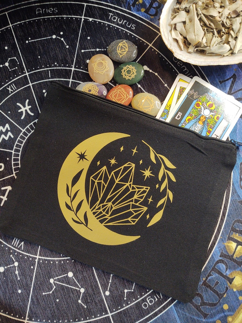 FacetedJourneyDesign Tarot Pouch