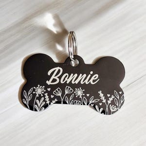 Personalized Pet ID Tag: Engraved Dog & Cat Collar Tag