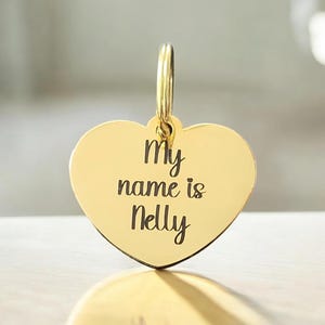 Personalized Pet ID Tag: Engraved Dog Collar Tag