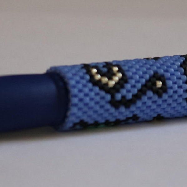 Beaded Pen Covers Etsy