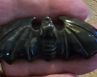 Gold Sheen Obsidian Bat