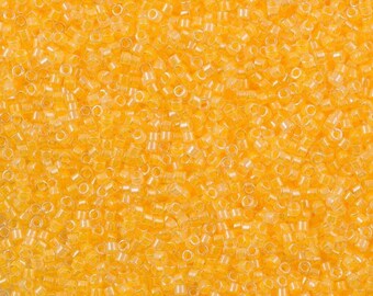 Miyuki Delica 11/0 DB2032 - Luminous Sun Glow, Miyuki Delica Beads 20 grams