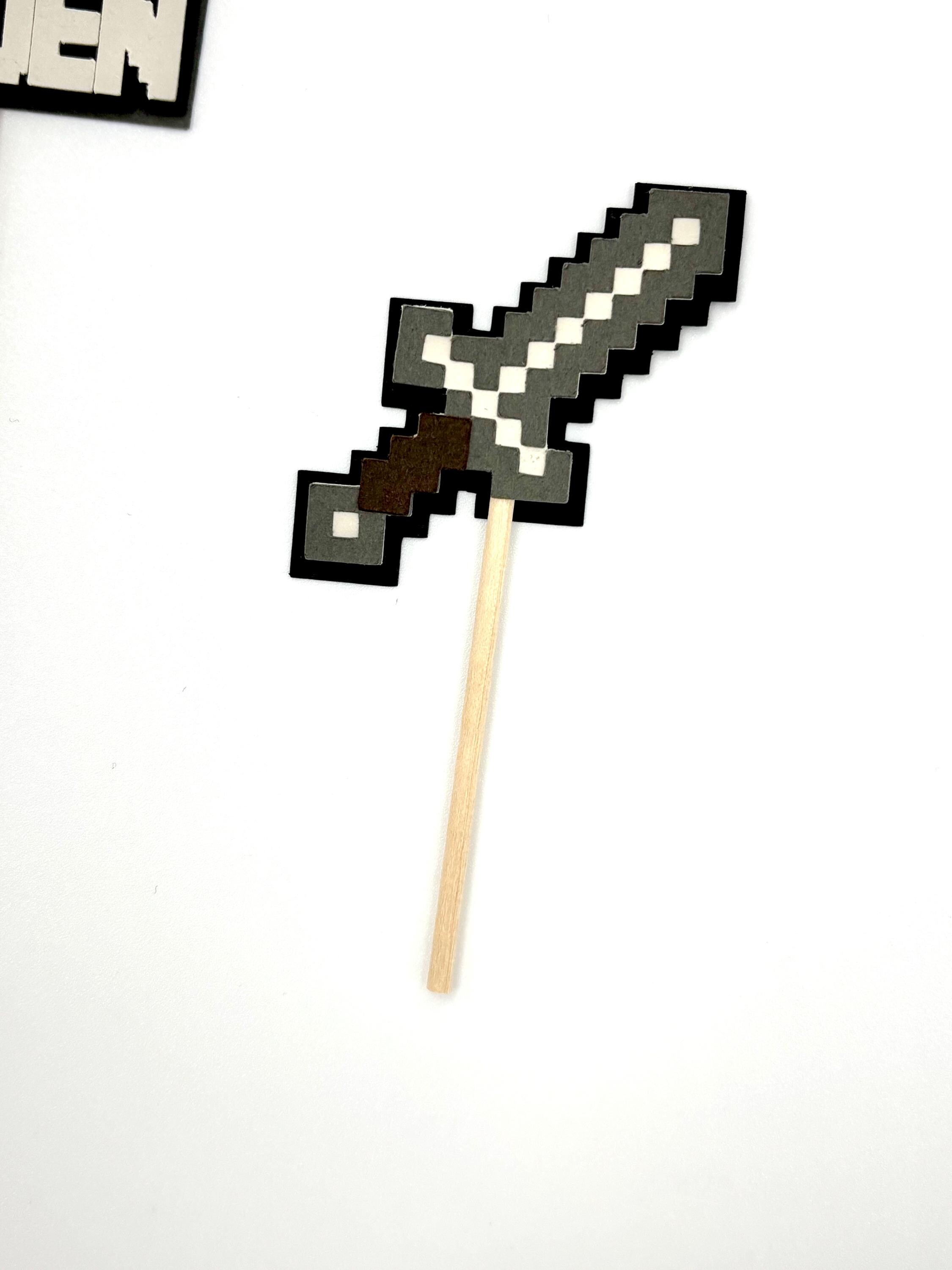 Minecraft Sword, TNT, and Custom Name Toppers