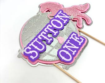 Pink Pony Club Cake Topper : Cowgirl Party Decor
