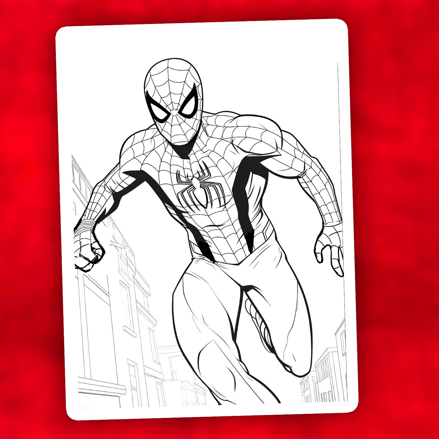Spiderman Coloring Pages | Printable Spiderman | Super Heroes Coloring ...