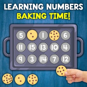 Counting Activity Game | Learn to Count | Count Cookies Game | Counting 1 to 15 activity | Learn to count for Preschoolers kindergarteners