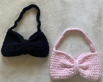 bow shoulder bag