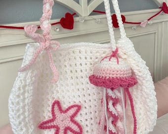 ocean shoulder purse