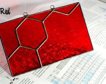 Dopamine (Made To Order) Stained Glass Suncatcher