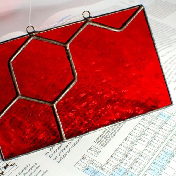 Dopamine (Made To Order) Stained Glass Suncatcher