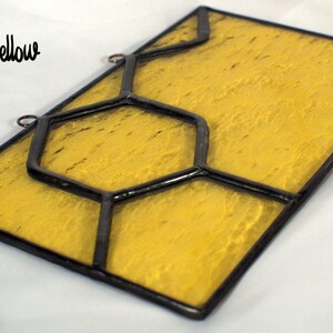 Dopamine Made To Order Stained Glass Suncatcher Yellow