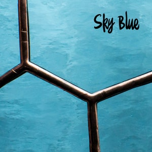 Serotonin Made To Order Stained Glass Suncatcher Sky Blue