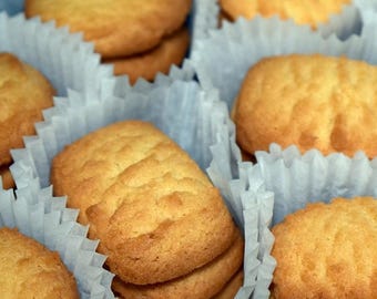 Organic Butter Cookies: Freshly Baked