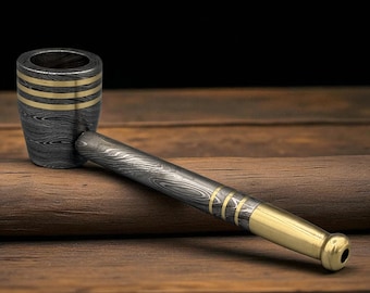 高級ハンドメイド琥珀パイプ | 大型バルト海産琥珀喫煙パイプ | タバコ