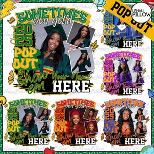Graduation Insert Photos Editable Canva Template, Graduation Senior Canva Editable Png, Graduate 2025 Template, Graduation 2025 Png