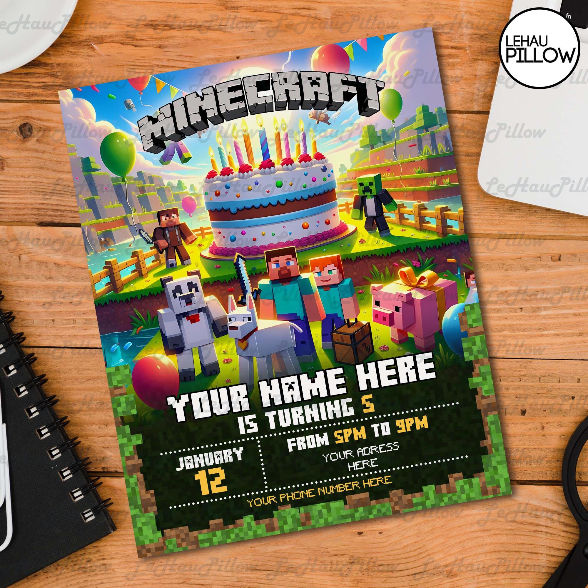 Digital Only Minecraft Invite from My Store