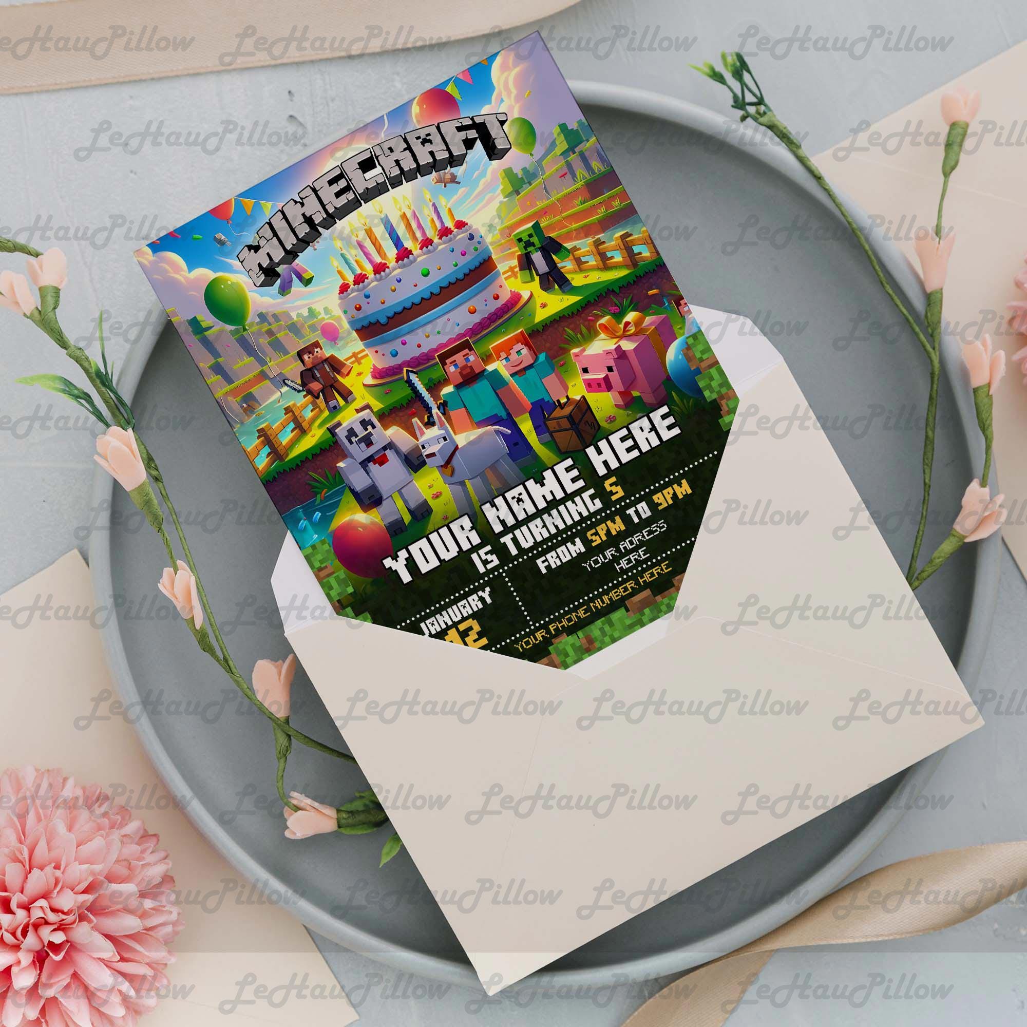 Digital Only Minecraft Invite from My Store