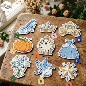 Naszywki haftowane z motywem księżniczki z kreskówek, naszywki do prasowania w stylu vintage, naszywki z motywem księżniczki, prezent z podróży dla niej, naszywki na plecak