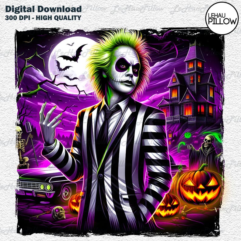 The Juice is Loose 2024 Png, Horror Movie Png, Friends Horror