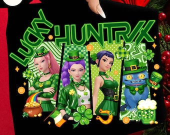 Happy Patrick Day K-Pop PNG, Patrick étoiles de mer PNG, Patrick Day Squad, Funny Patrick K-Pop, Sublimation amateur de dessin animé, Patrick Fan cadeau