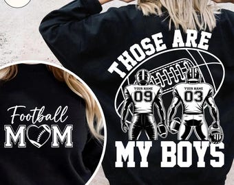 Personlig fotbollsmamma png, det är min pojkes anpassade namn, fotbollsbarns matchdag png, retro cheerleader-mamma png, fotbollspresent till henne och honom
