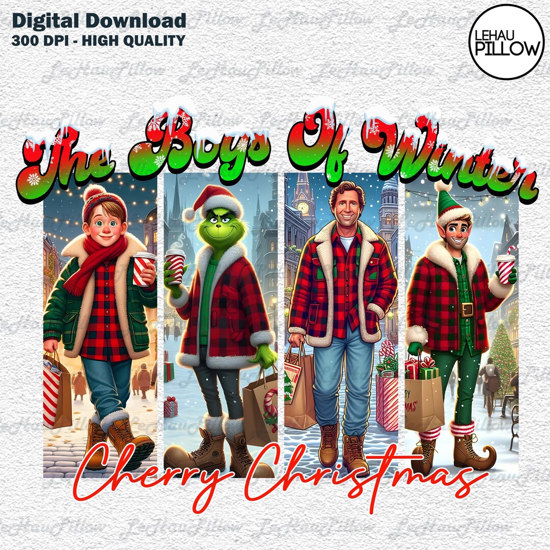 Christmas Killers Friends Png, Horror Slasher Png, Merry Creepmas Png