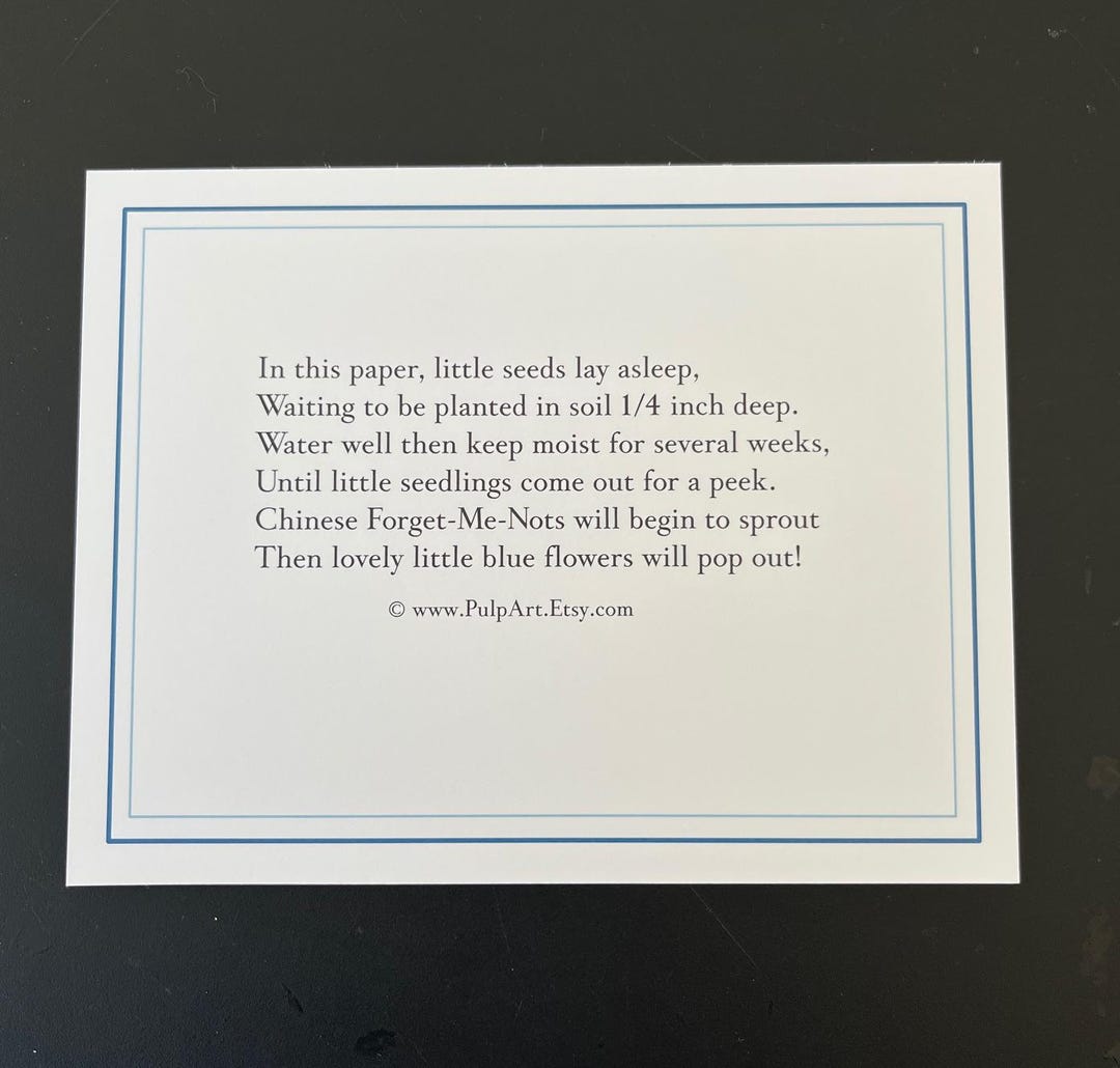 Gift Card and Handwritten Personalized Message - Etsy