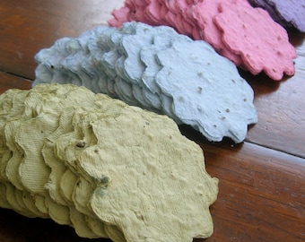 Seed Bomb & Paper Tag Tutorial: DIY Wedding Favors (Two PDFs)