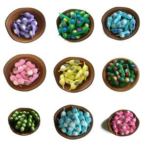 Plantable Paper Pea Pods DIY Tutorial: Baby Shower Favors (PDF)