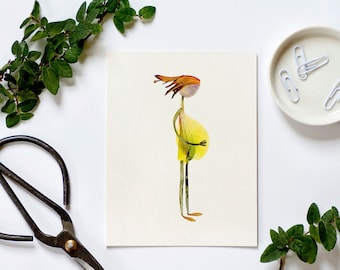 Expectation s- Botanical Baby Shower Card: Pressed Flower Art, Mother's Day