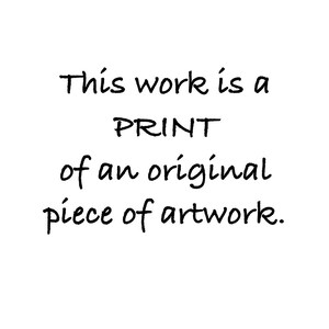 Pressed Flower Art Card: Botanical Horse Print - Equine Greeting Card image 6