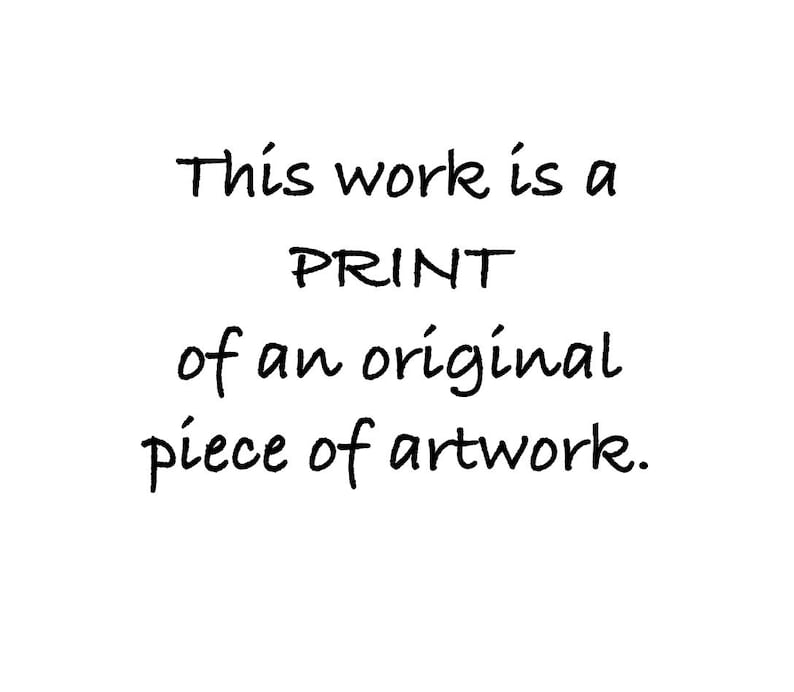 Pressed Flower Art Card: Botanical Horse Print - Equine Greeting Card image 6