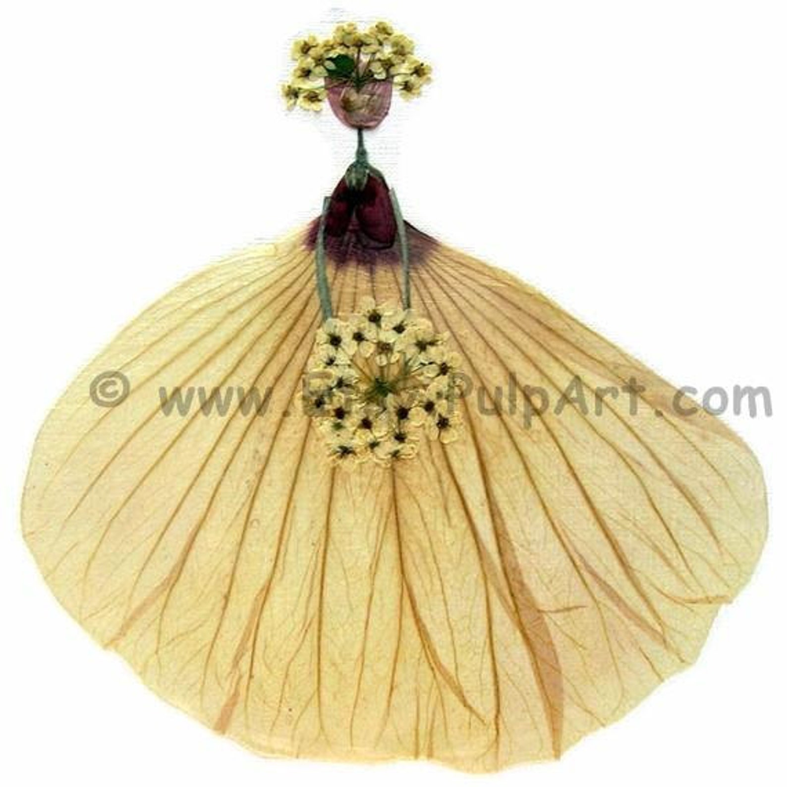 Pressed Flower Art PDF TUTORIAL How to Make Your Own Petal Etsy