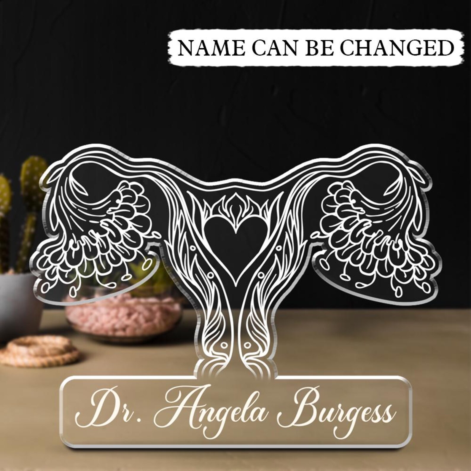 Gynecologist Acrylic Plaque With Custom Name, Gift for Labor and ...
