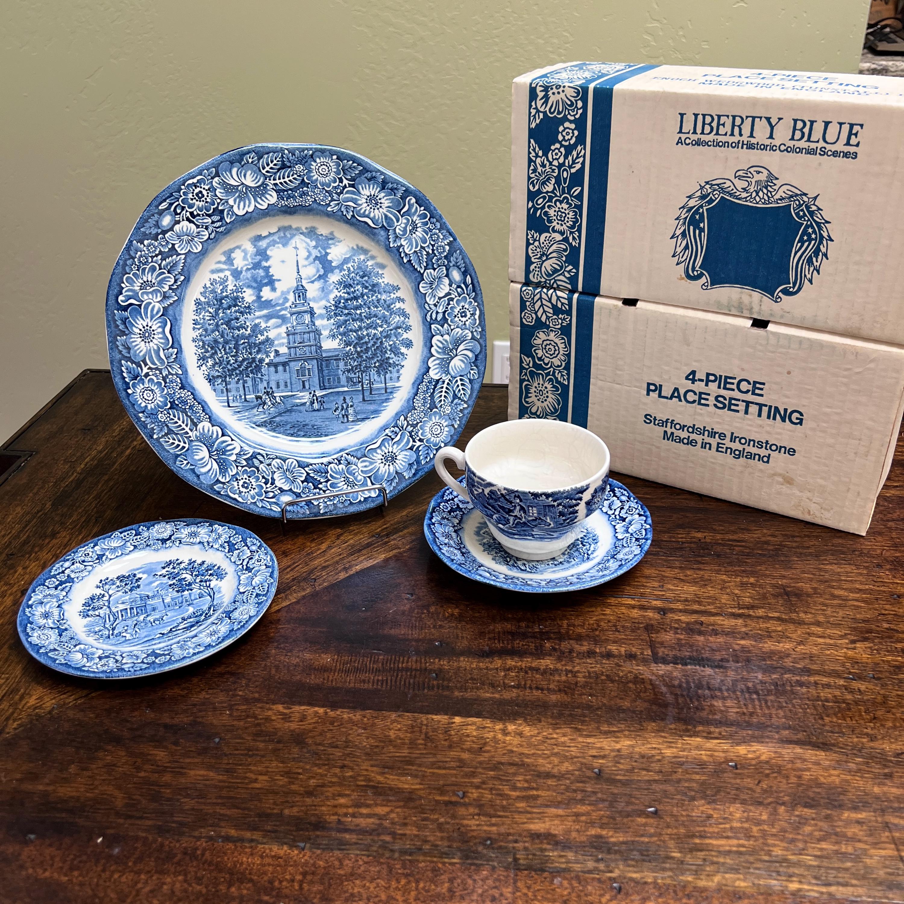 Liberty Blue Dinnerware - Etsy