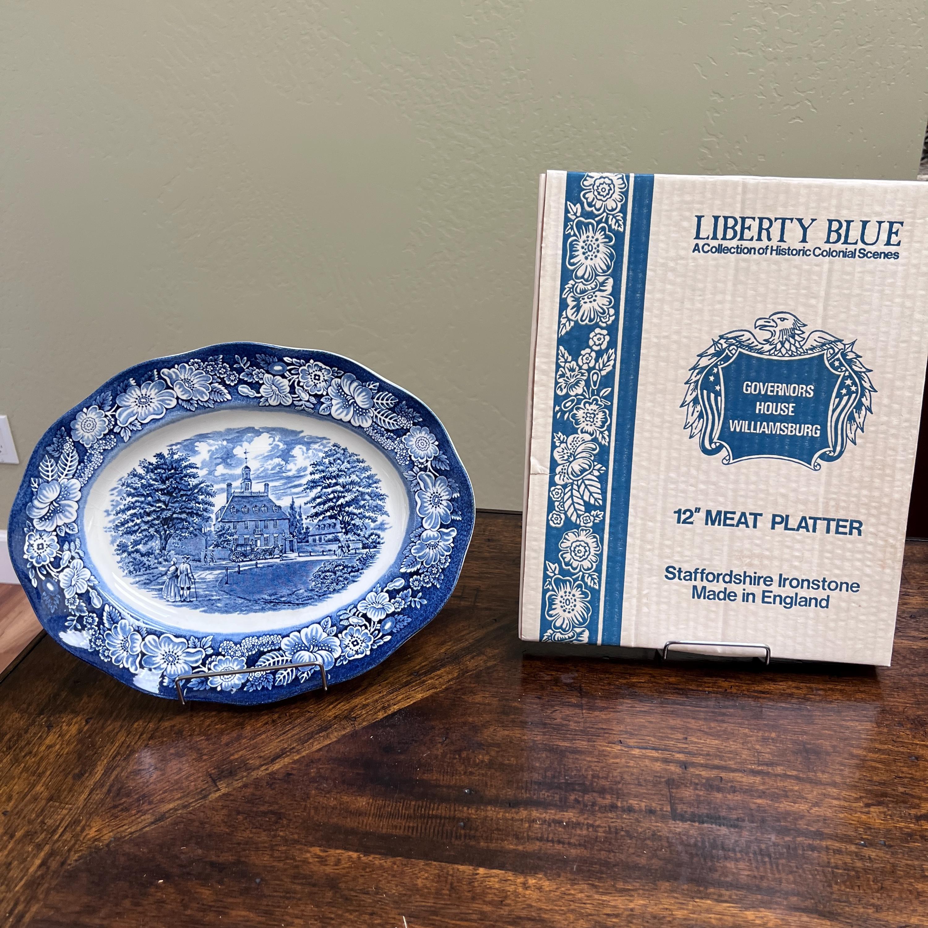 Liberty Blue China, Platter - Etsy