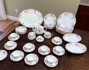 Vintage Minton "Ancestral" Fine Bone China Dinnerware Set - Sold Individually - Free Shipping!