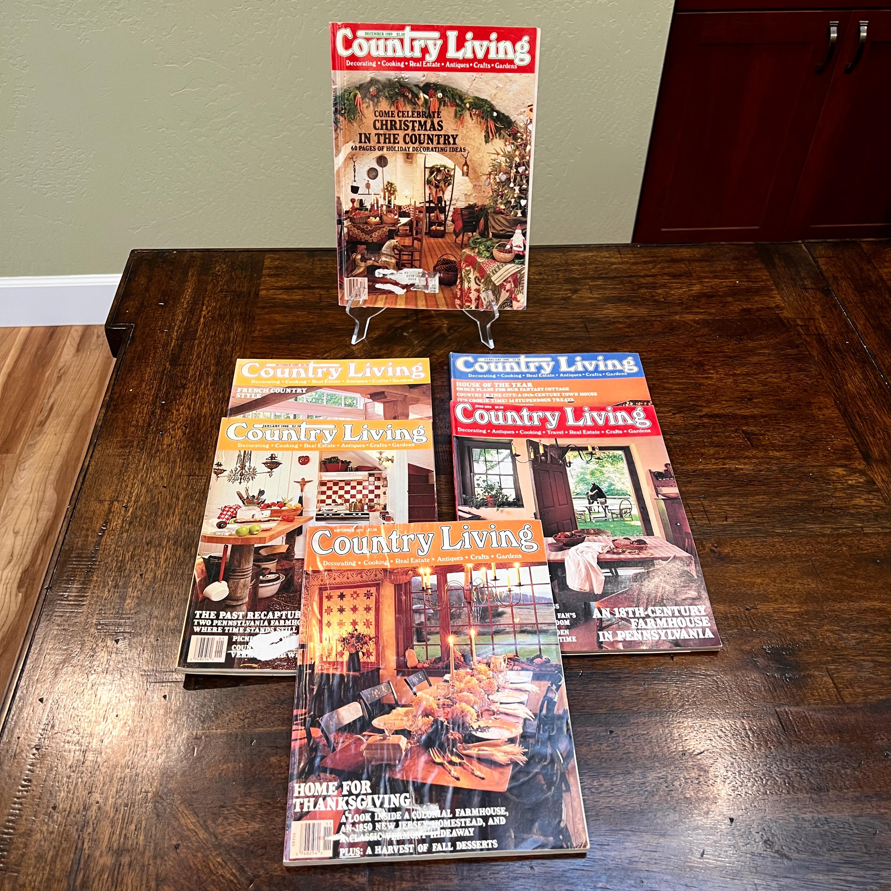 Vintage Magazines 1990 - Etsy