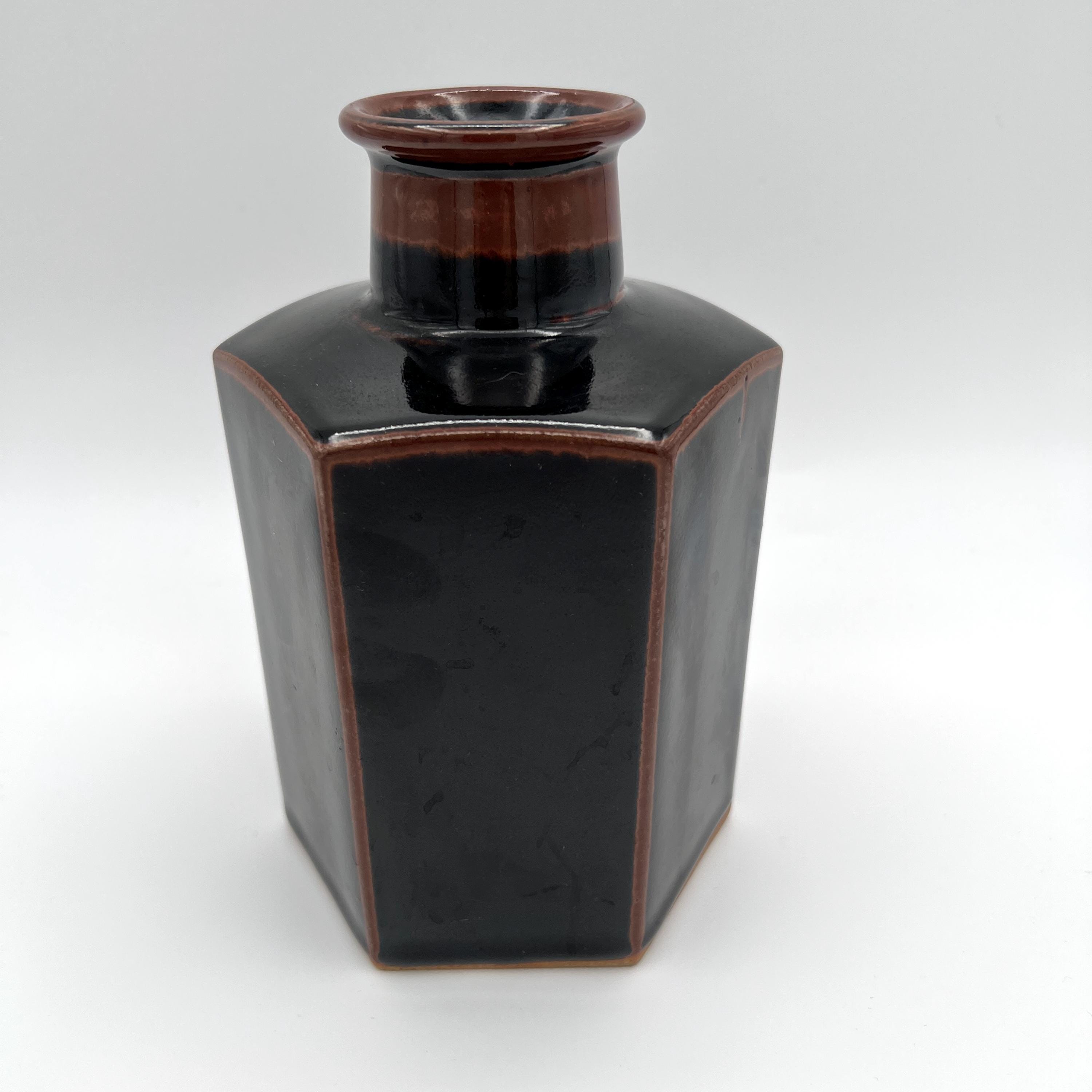 Hexagonal Dansk Vase - Etsy