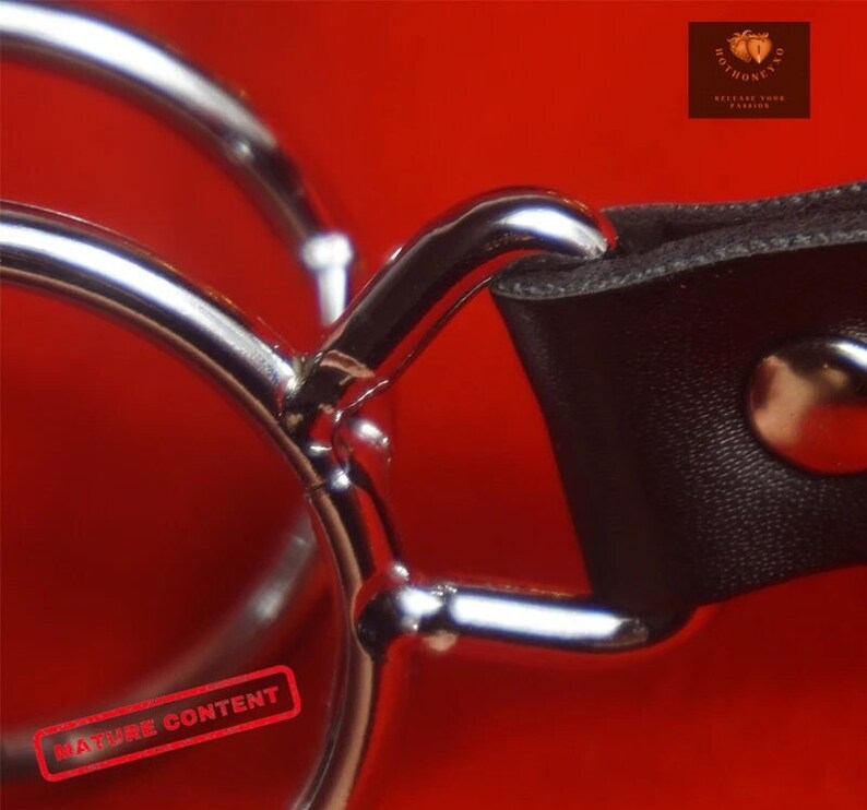BDSM Mouth Ring Gag Deep Throat,double Round Slave O-ring Gags Bondage