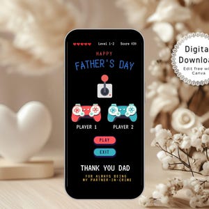 Vaderdag-e-card, elektronische vaderdagkaart, digitale Vaderdagwenskaart, geanimeerde vaderdagkaart, video grappige vaderdagkaart